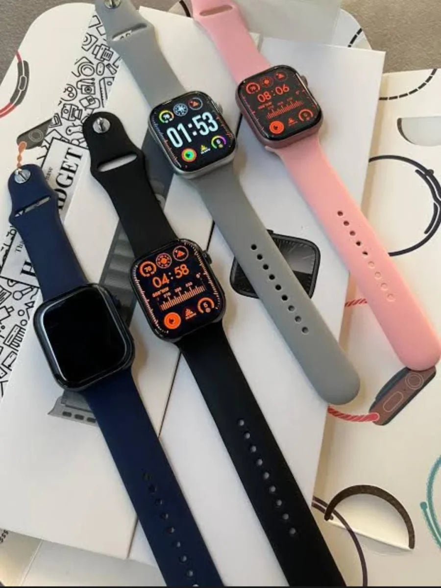 Apple Logo Series 9 Smart Watch – With 2 Strap Premium Quality Apple Logo Smart Watch